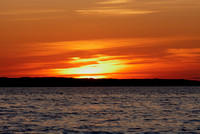 Sundown on Lake Michigan